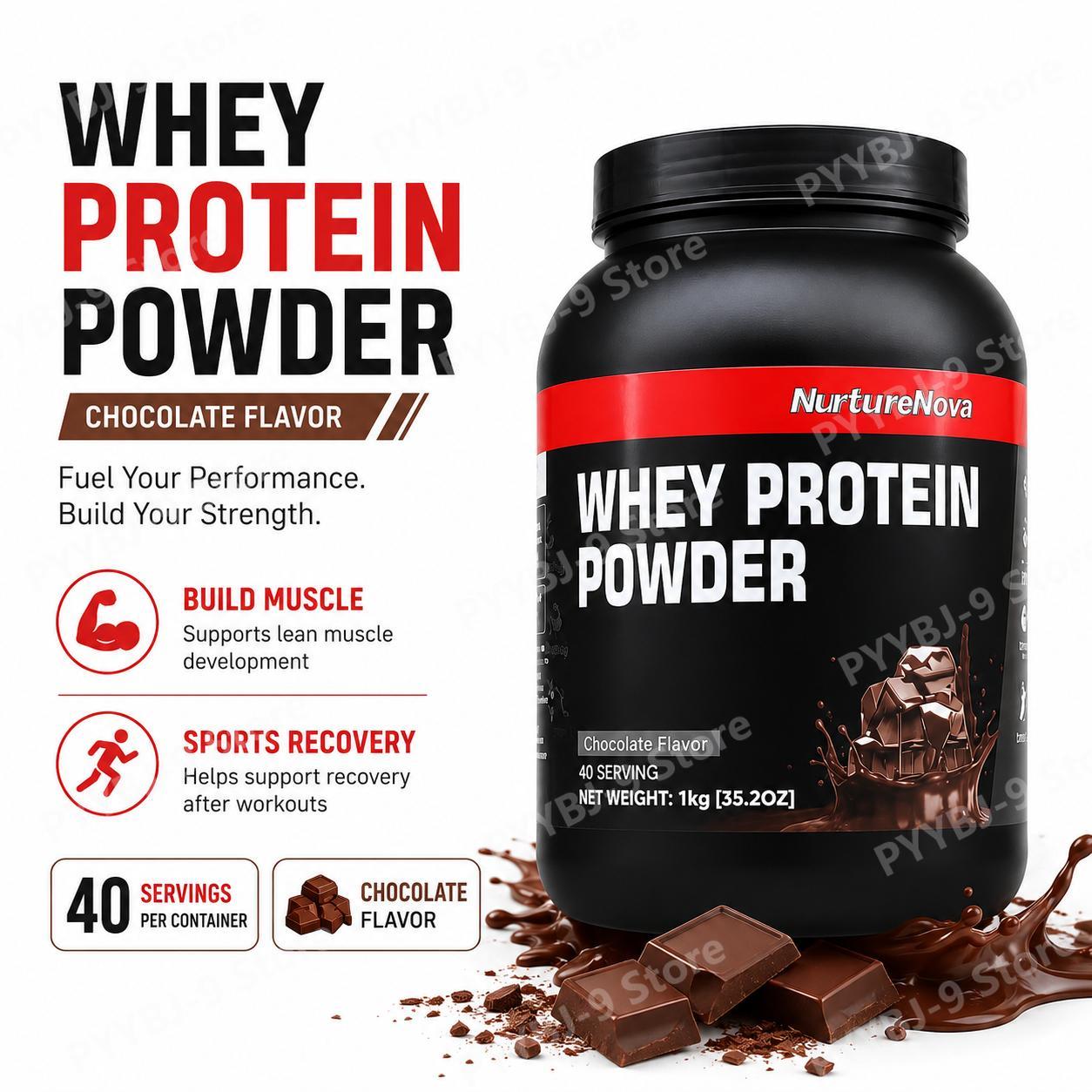 Nutrition And Fitness - NurtureNova Whey Protein Tozu Çikolata Aromalı