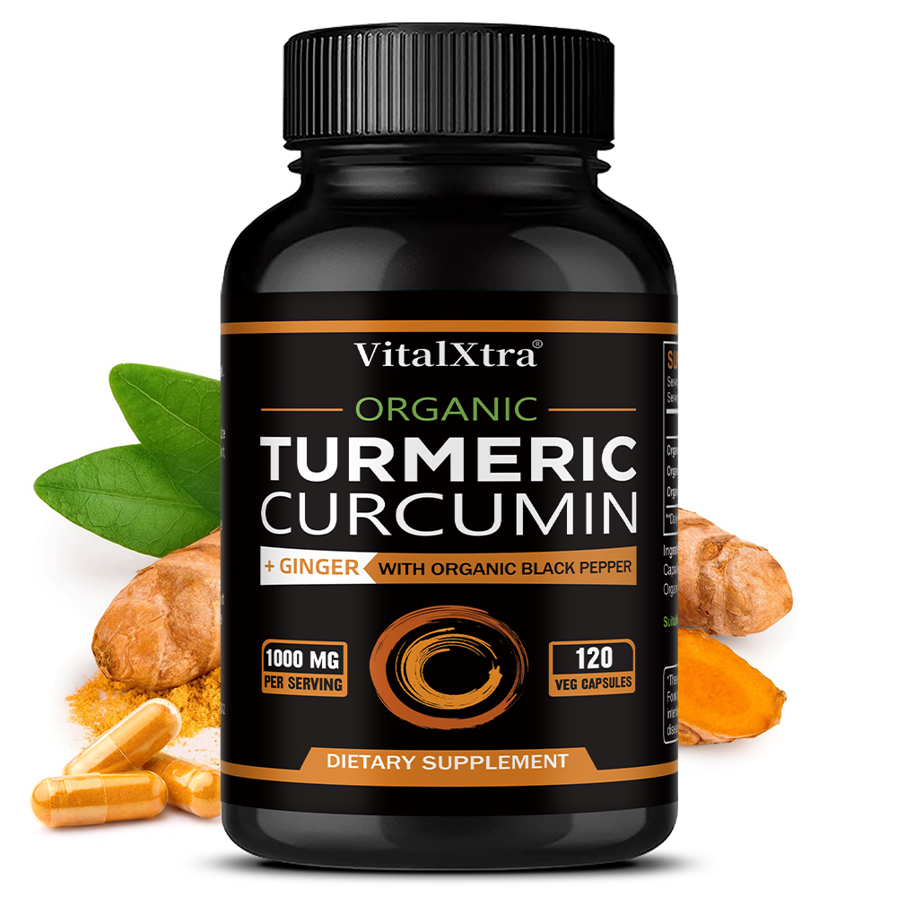 Turmeric Curcumin Capsule - Siyah Biber ve Zencefil ile Zerdeçal
