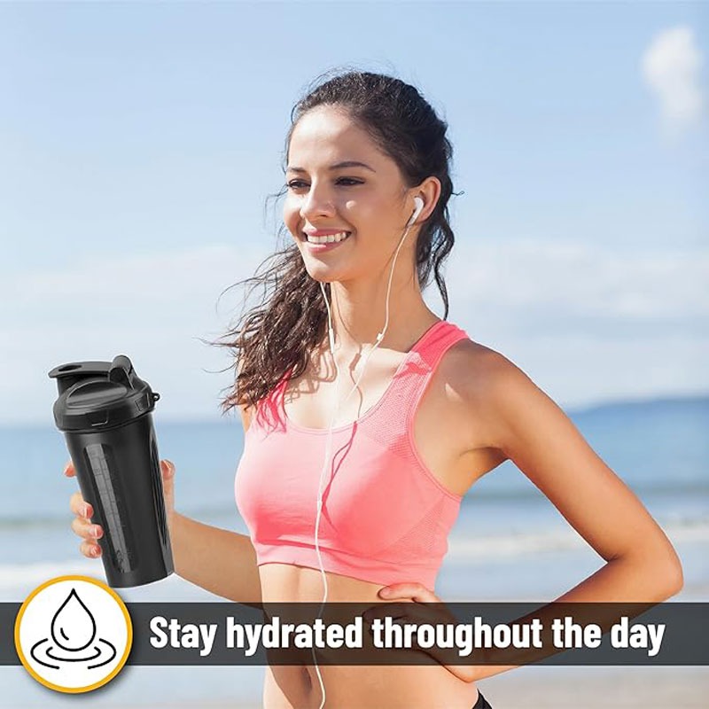 600 ml Shaker Şişesi 20 Oz Pro - Nutrition And Fitness incelemesi ve fiyatı