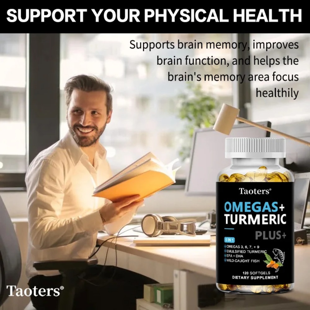Omega 3 6 9 Takviyesi Plus - B - Turmeric Curcumin Capsule incelemesi ve fiyatı
